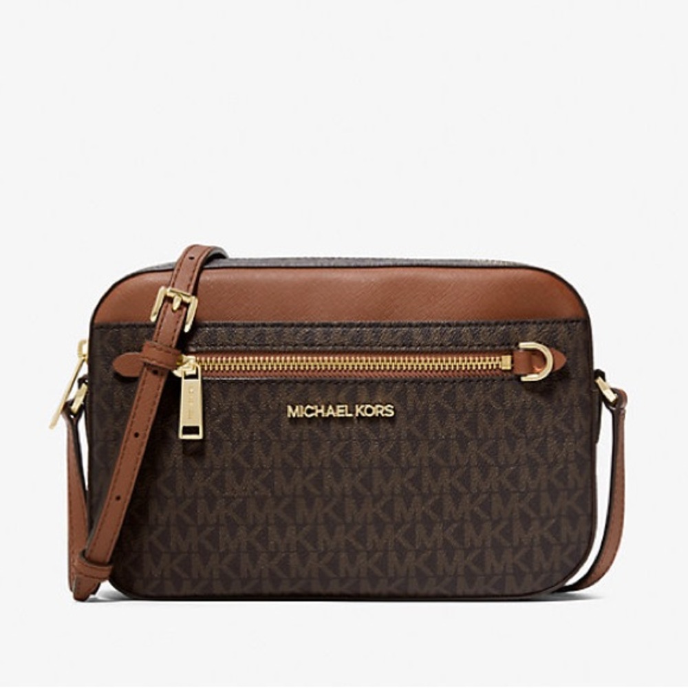 NWT✨ Michael Kors Signature Canvas Crossbody Bag - Picture 2 of 6